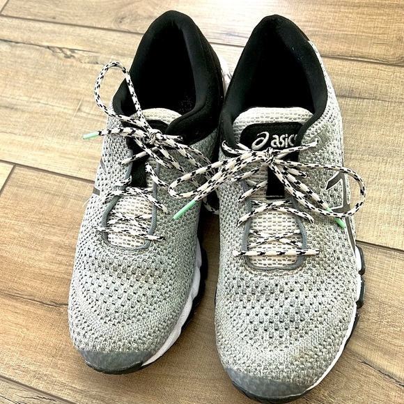 ASICS Gel Quantum 360 5 knit white/black size 9.5 - Picture 2 of 6